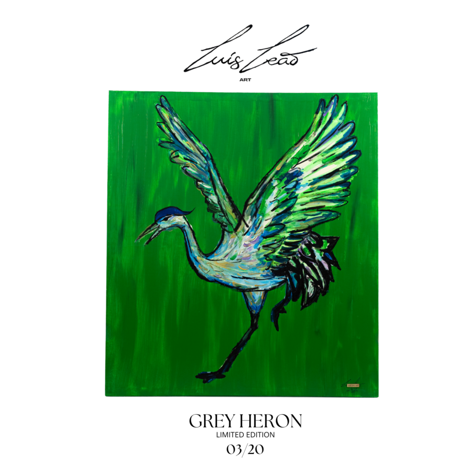 03:20 Luís Leão ART - Grey Heron Collection